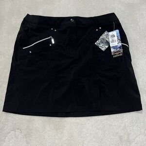 Jamie Sadock women’s Black Golf Skirt/Light weight. Size 12